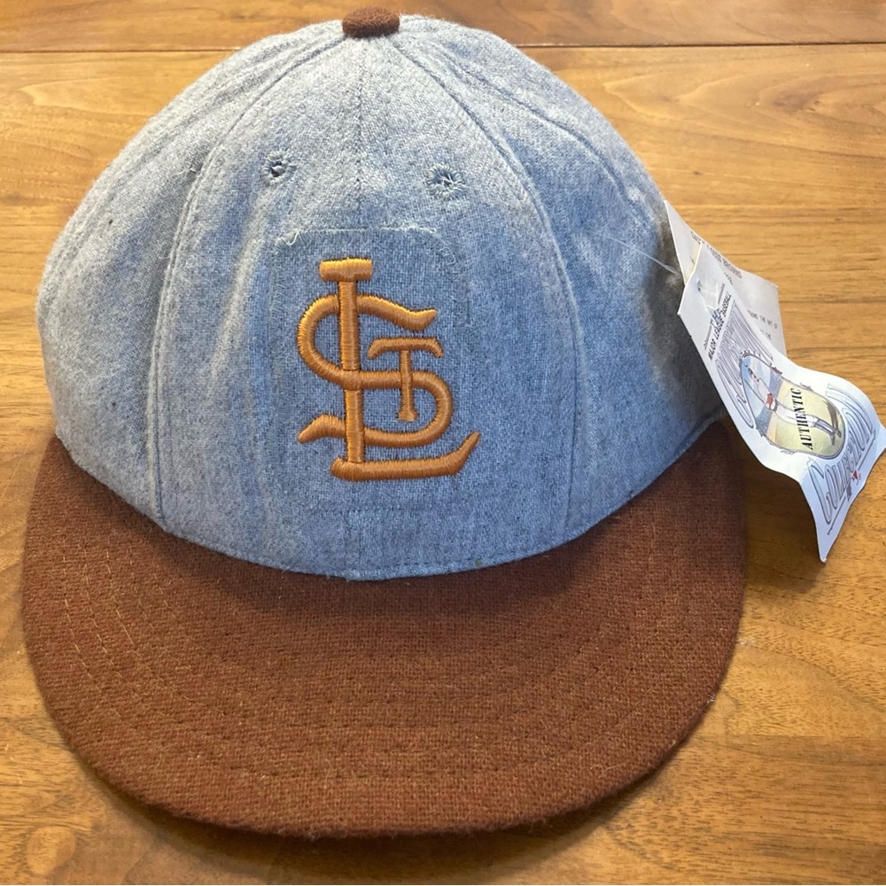 1990s Cooperstown Collection Saint Louis Browns Fitted Baseball Cap Hat NWT